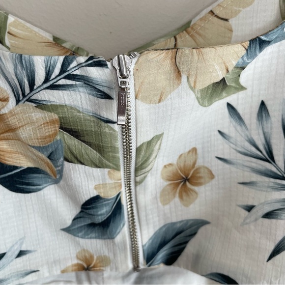 Bec + Bridge Fleurette Cropped Sweat Heart Cotton Blouse Floral Size 8 - Picture 6 of 10